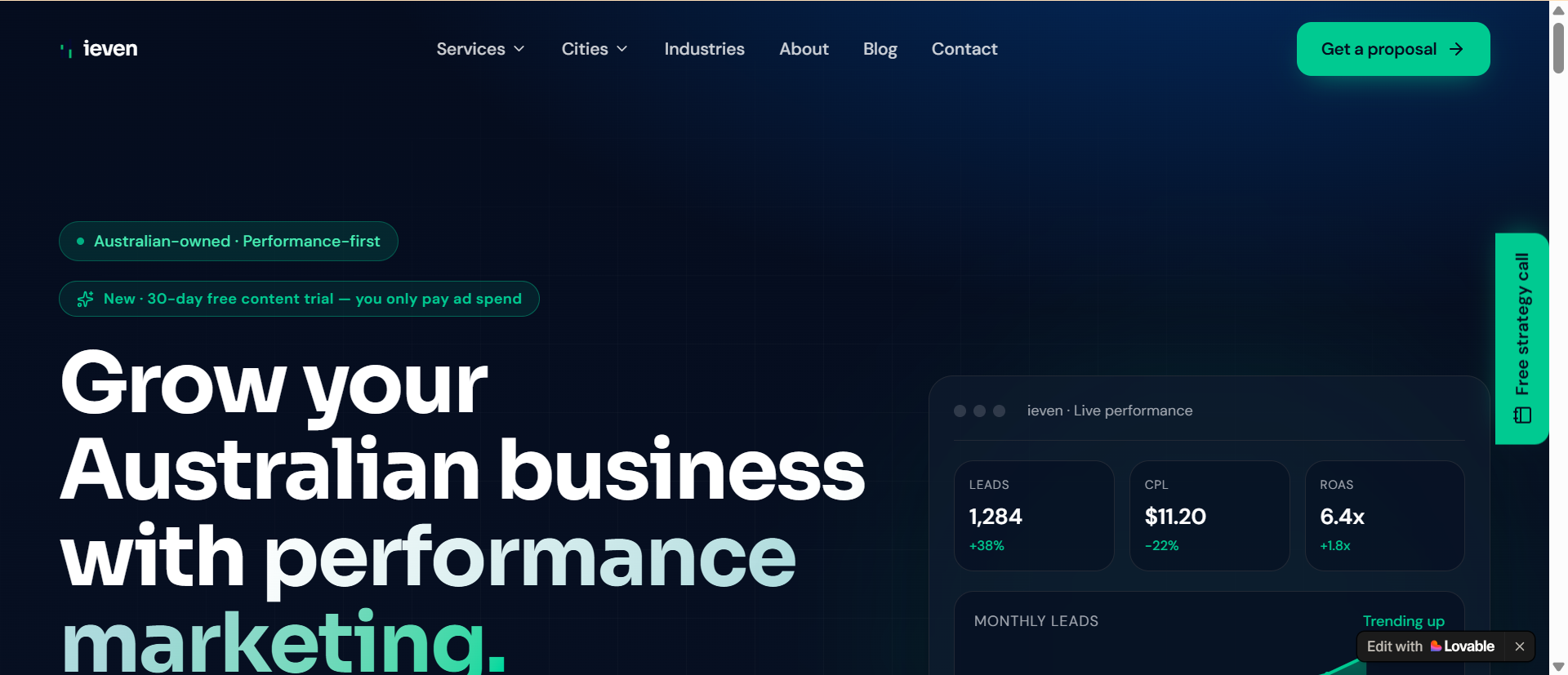 IEven website preview